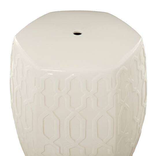 Ceramic Contemporary Accent Table